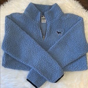 PINK Sherpa Pull-Over!